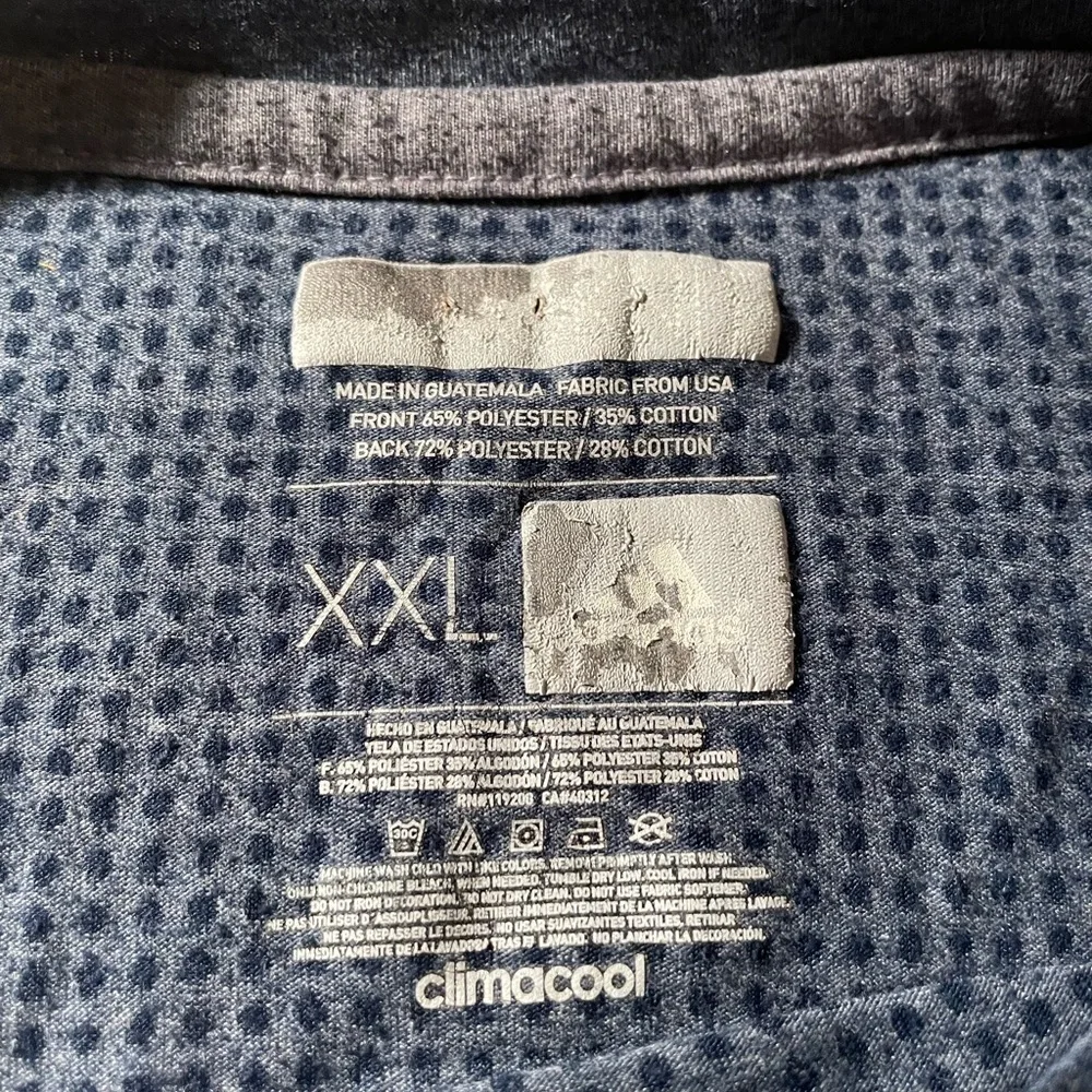 Adidas Seattle Sounders FC Navy Long Sleeve Shirt Size XXL